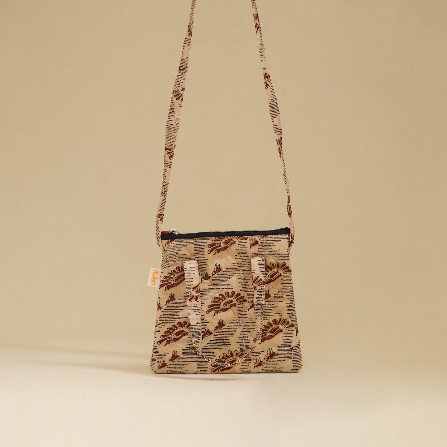 Handcrafted Quilted Sling Bag 11