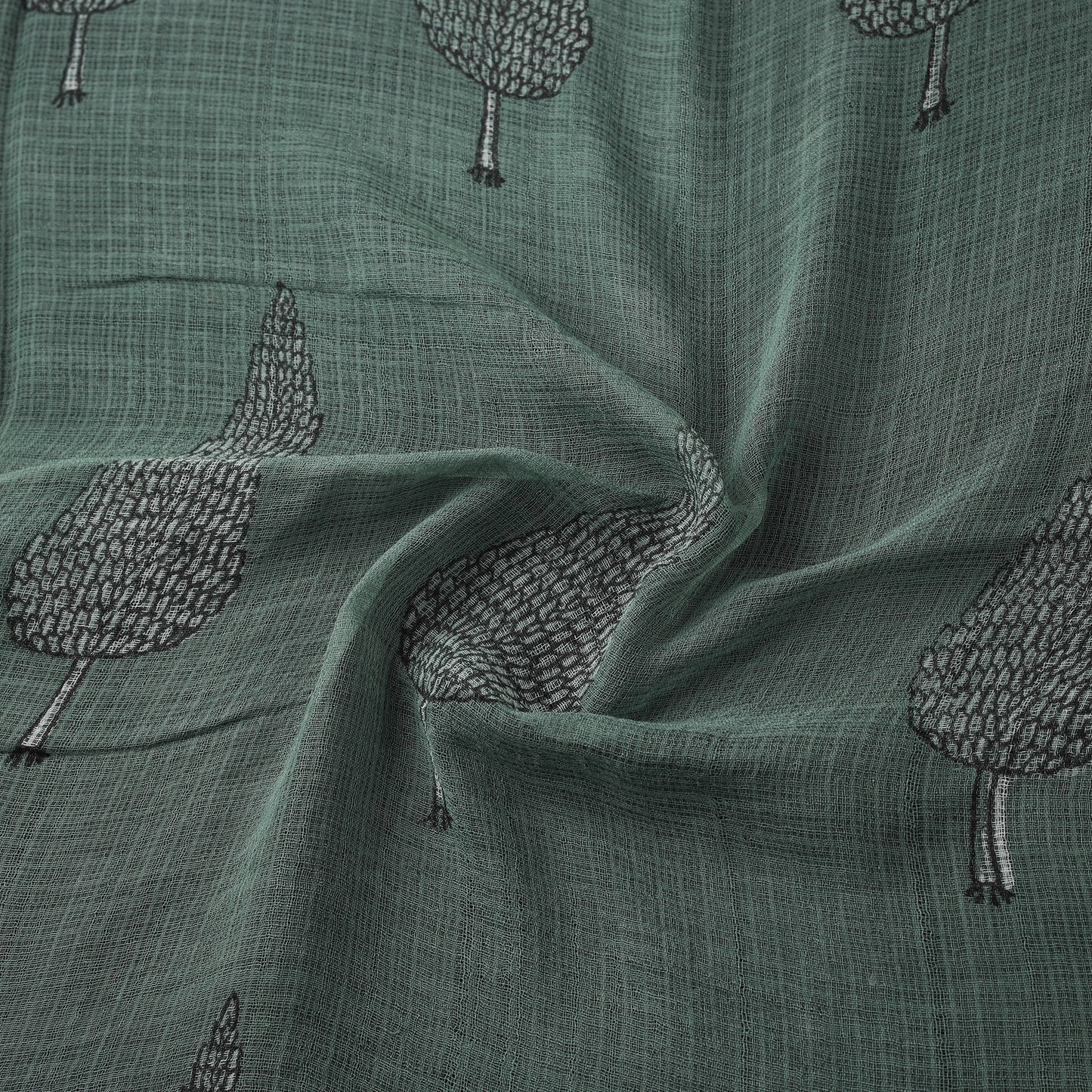 Akola Hand Block Print Kota Doria Cotton Fabric 24