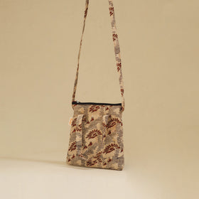 Handcrafted Quilted Sling Bag 11