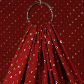 Kutch Bandhani Tie-Dye Cotton Fabric 11
