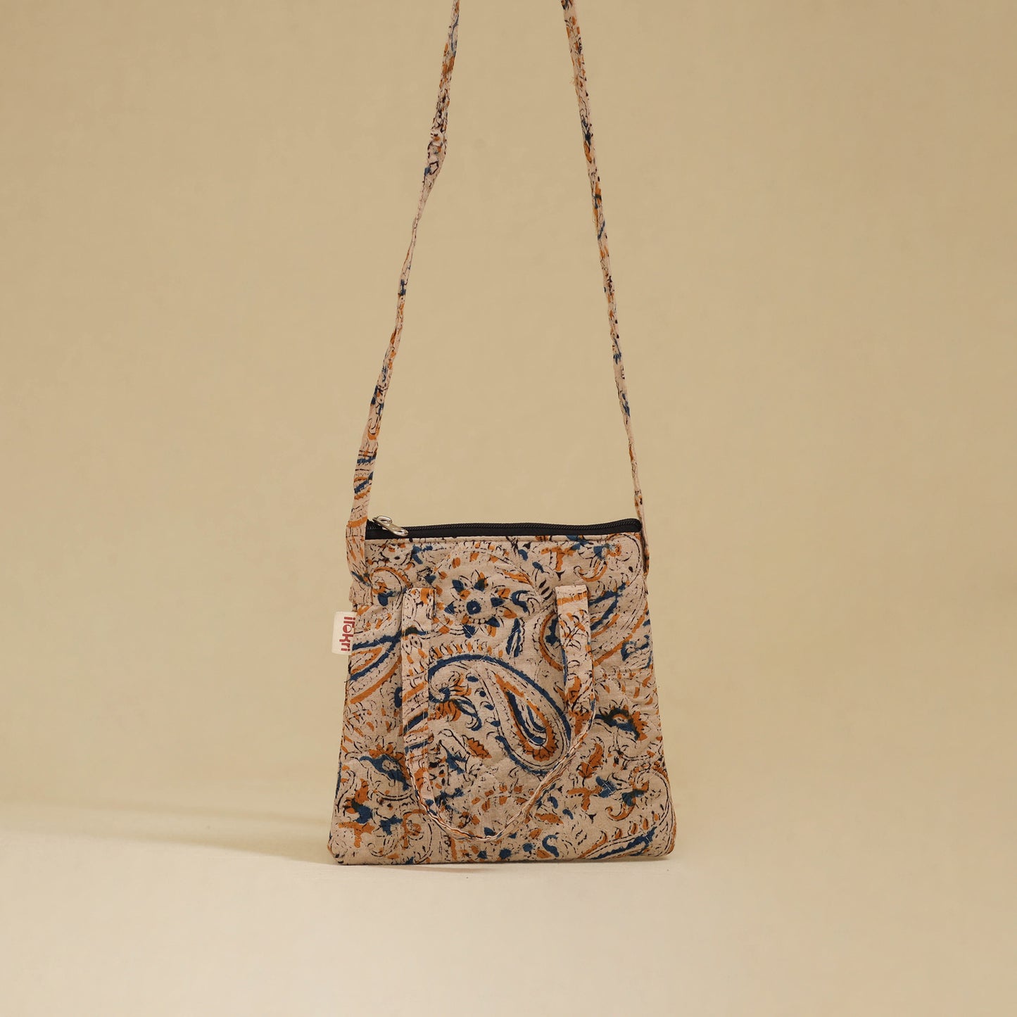 Handcrafted Quilted Sling Bag 12