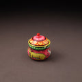 Odisha Pattachitra Handpainted Stainless Steel Ghee Pot 38