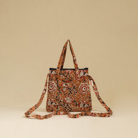 Handcrafted Quilted Sling Bag 13