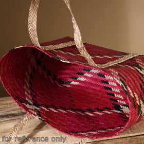  Handmade Water Hyacinth Shoulder Bag from Assam 
