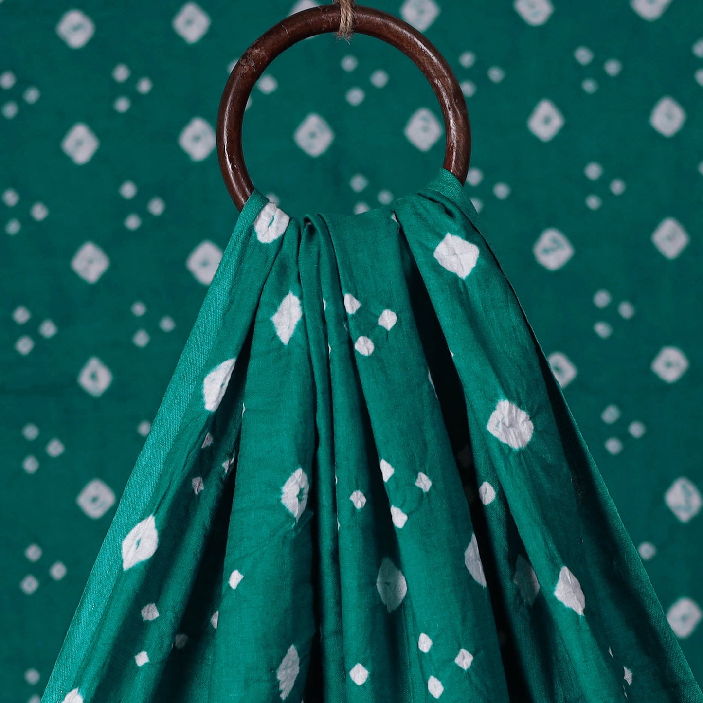 Kutch Bandhani Tie-Dye Cotton Fabric 09