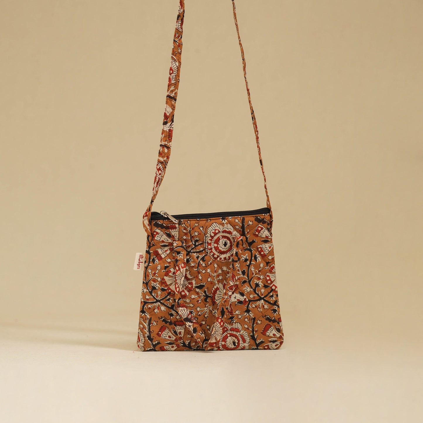 Handcrafted Quilted Sling Bag 13