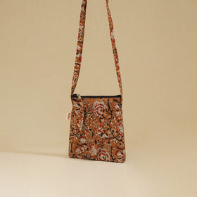 Handcrafted Quilted Sling Bag 13