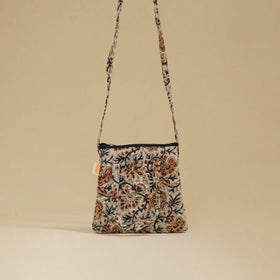 Handcrafted Quilted Sling Bag 14