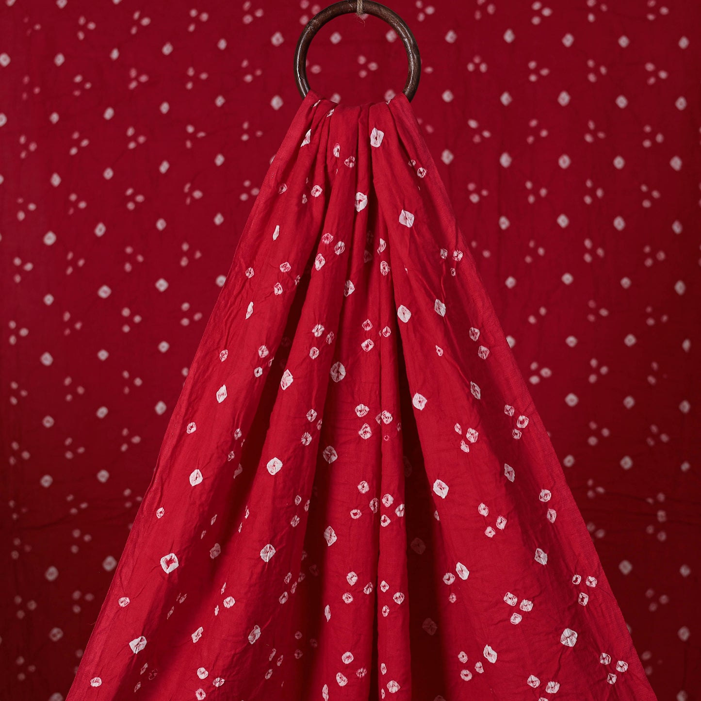 Kutch Bandhani Tie-Dye Cotton Fabric 06
