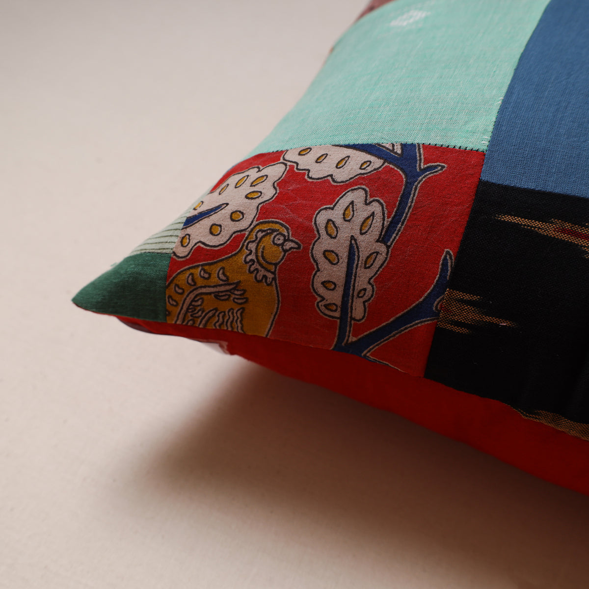 Patchwork Cushion Cover (16 x 16 in) 04