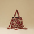 Handcrafted Quilted Sling Bag 16