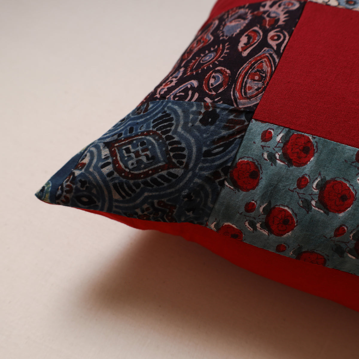 Patchwork Cushion Cover (16 x 16 in) 05