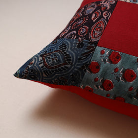 Patchwork Cushion Cover (16 x 16 in) 05