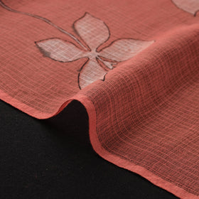 Red - Akola Hand Block Print Kota Doria Cotton Fabric 29