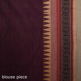 Purple - kandangi chettinad cotton saree with border 79