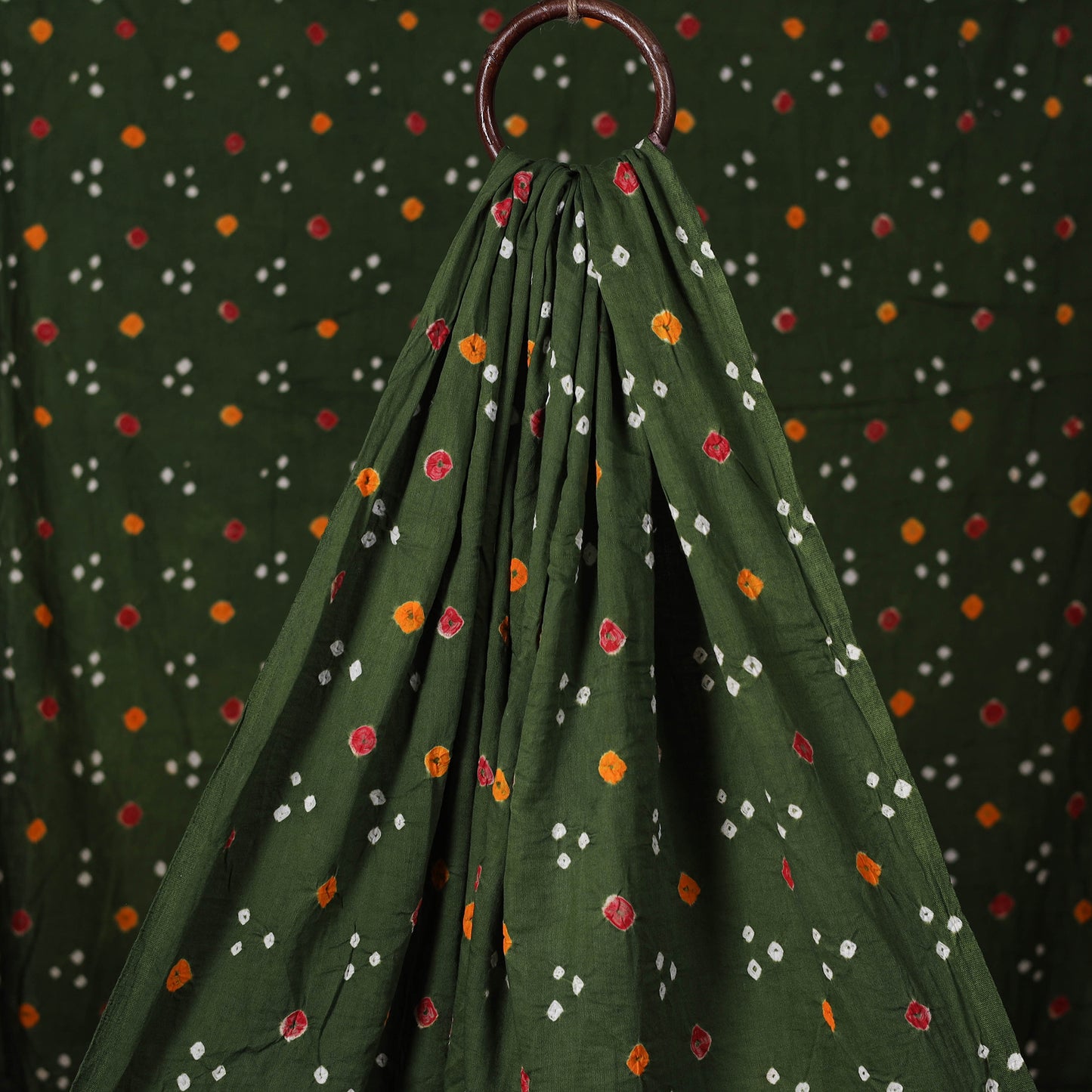 Kutch Bandhani Tie-Dye Cotton Fabric 01