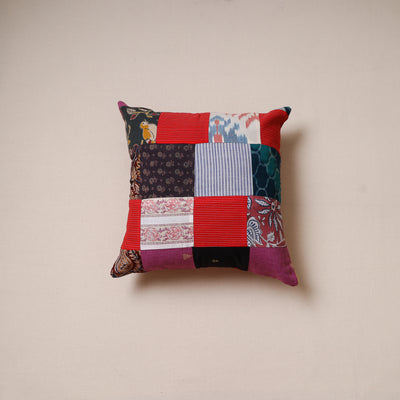 Patchwork Cushion Cover (16 x 16 in) 09