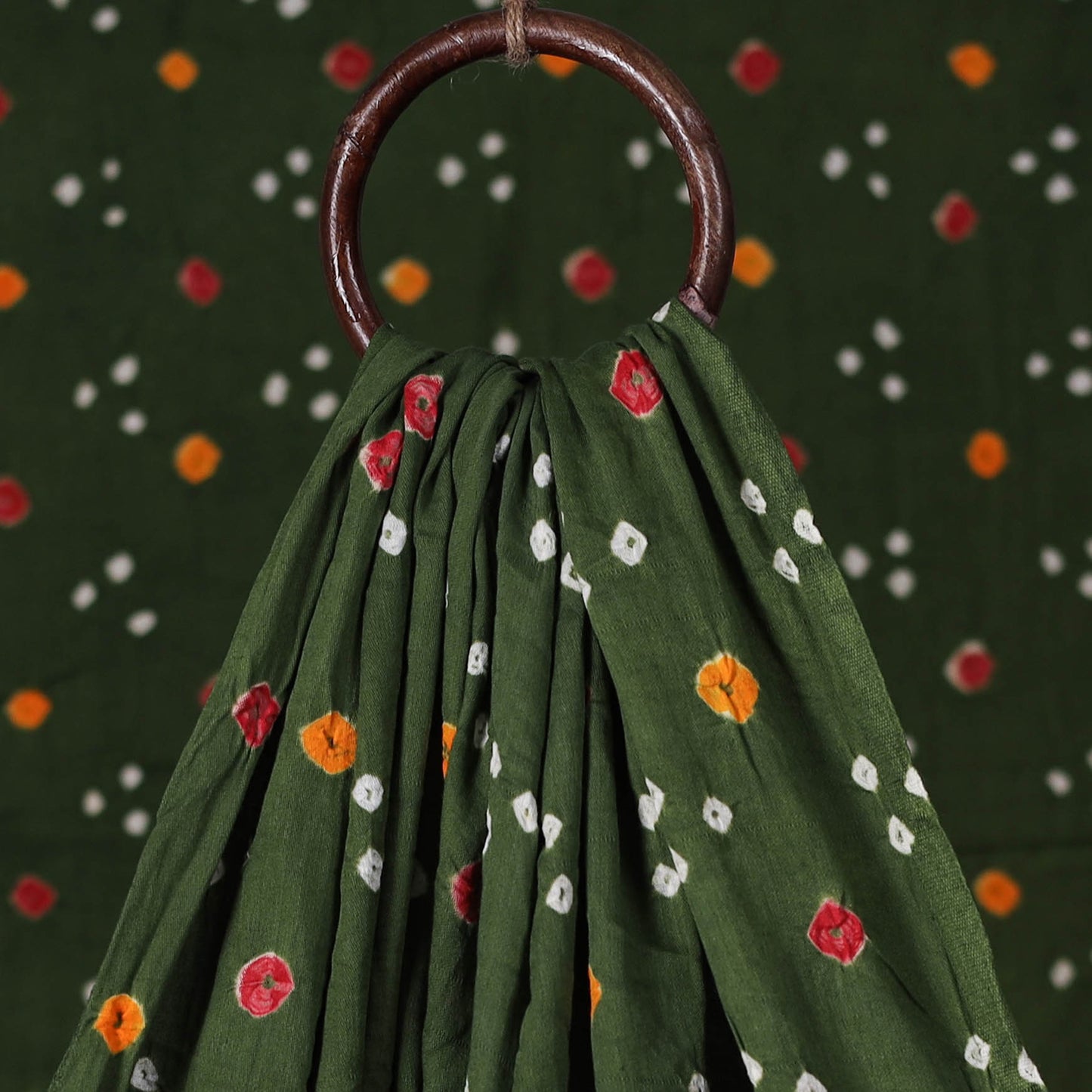 Kutch Bandhani Tie-Dye Cotton Fabric 01