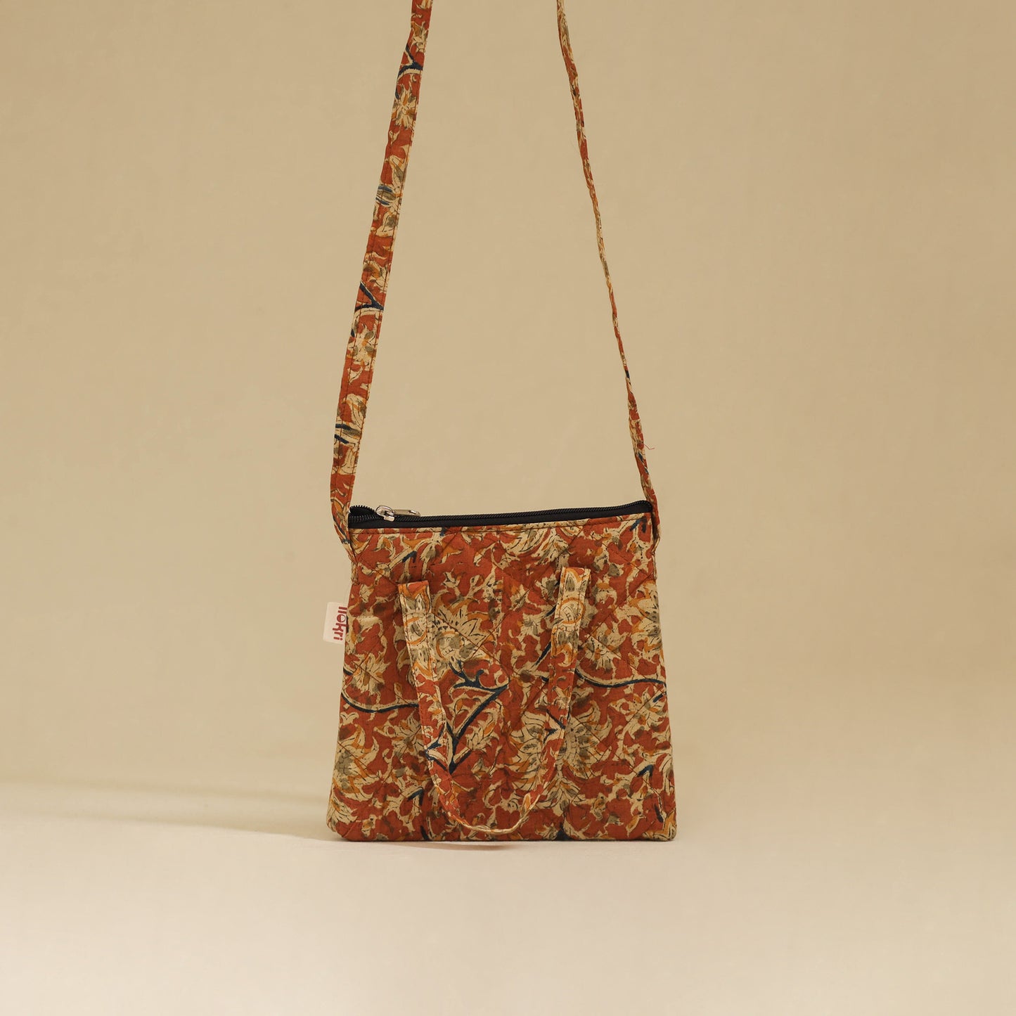Handcrafted Quilted Sling Bag 19