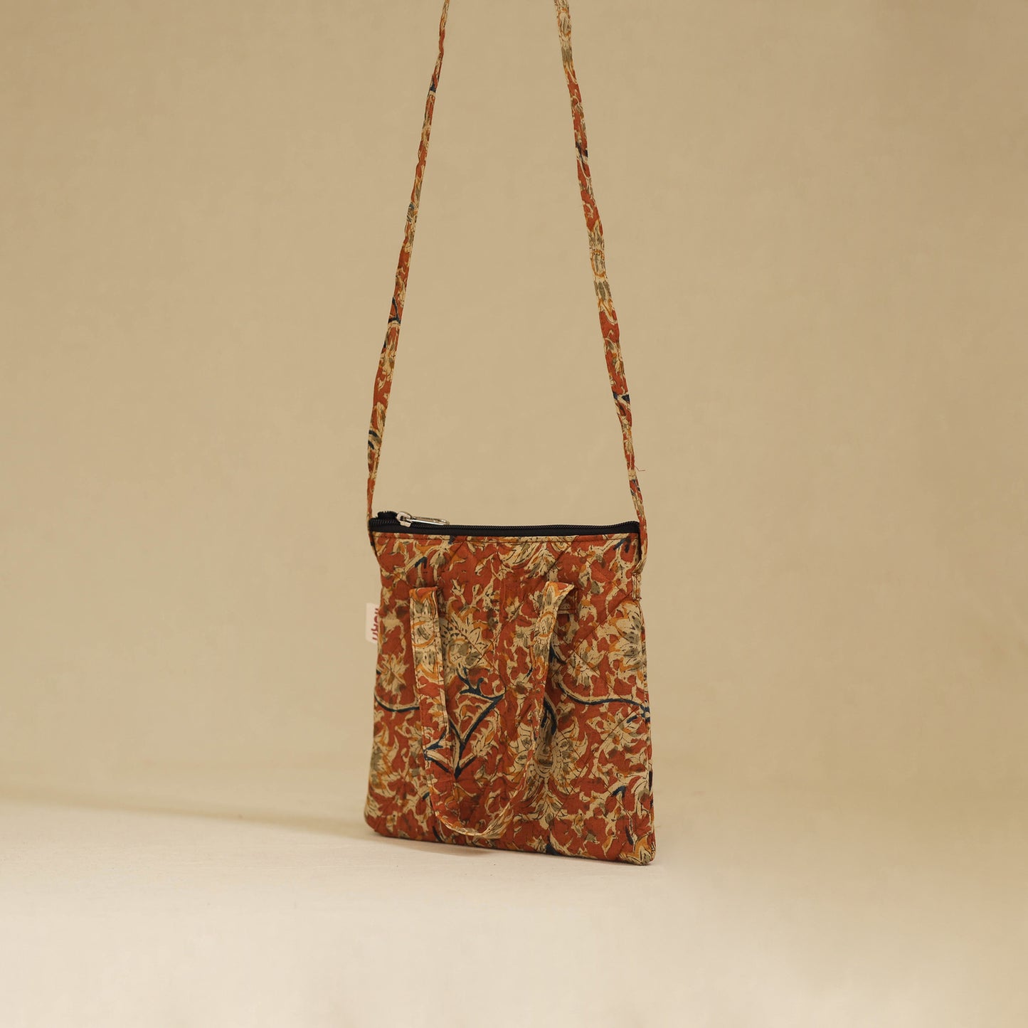 Handcrafted Quilted Sling Bag 19