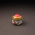 Odisha Pattachitra Handpainted Stainless Steel Ghee Pot 45