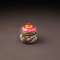 Odisha Pattachitra Handpainted Stainless Steel Ghee Pot 46
