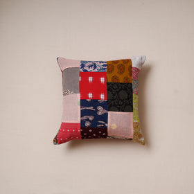 Patchwork Cushion Cover (16 x 16 in) 14
