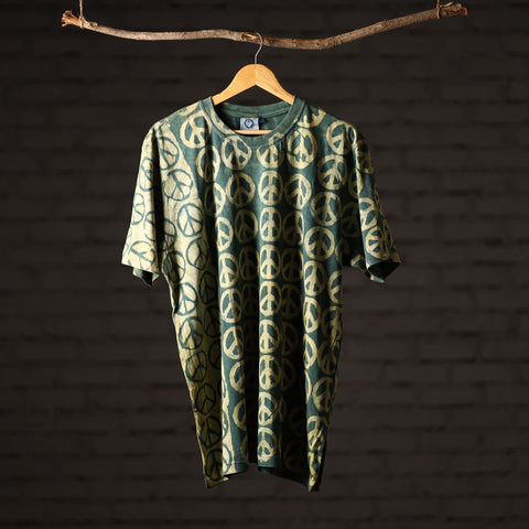 Bindaas art printed cotton unisex round neck t-shirt 20