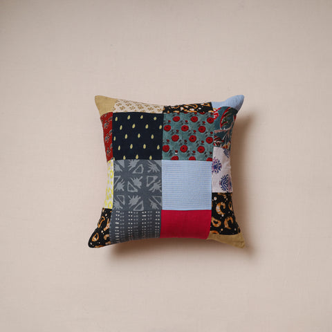 Patchwork Cushion Cover (16 x 16 in) 15