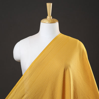Yellow - Prewashed Running Stitch Cotton Fabric 30