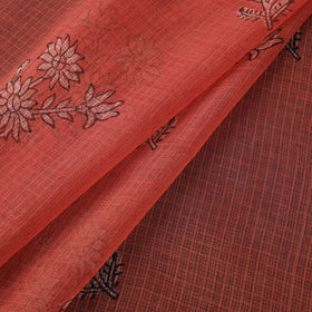 Akola Hand Block Print Kota Doria Cotton Fabric 35