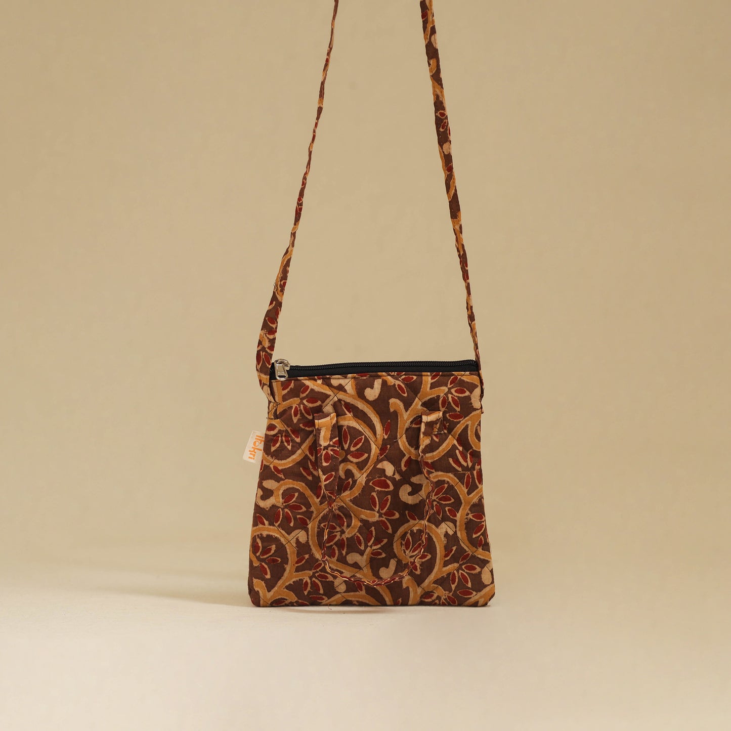 Handcrafted Quilted Sling Bag 22
