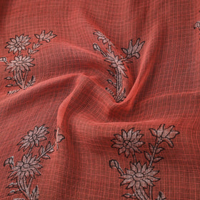 Akola Hand Block Print Kota Doria Cotton Fabric 35