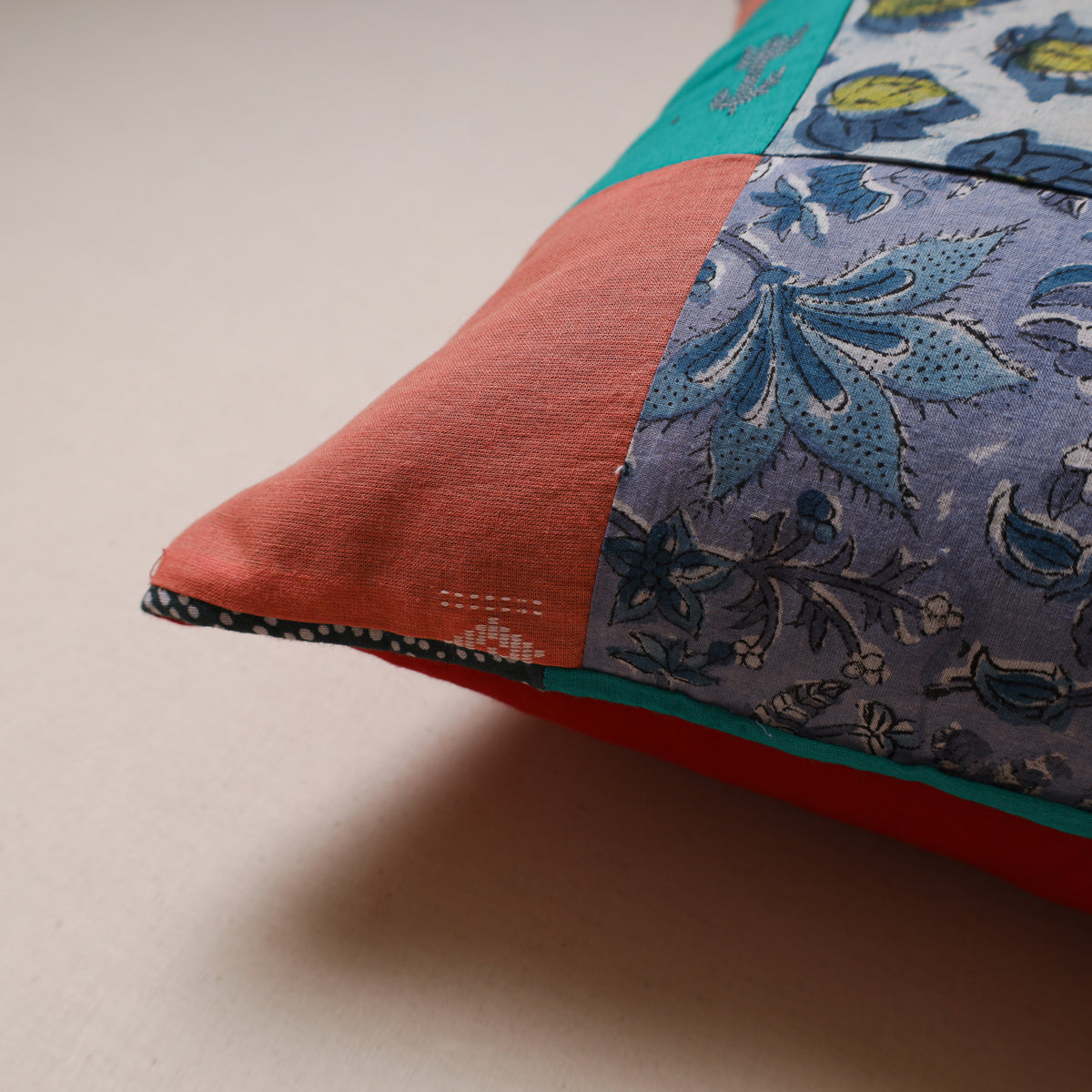 Patchwork Cushion Cover (16 x 16 in) 17