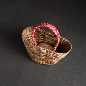 Brown - Handcrafted Organic Water Hyacinth Magnificent Basket