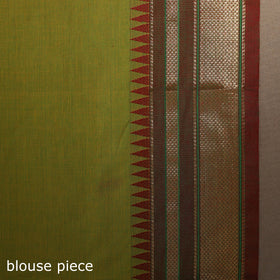 Green - kandangi chettinad cotton saree with border 75