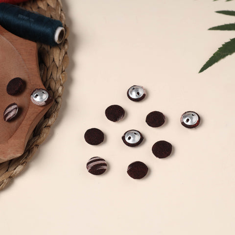  Buttonbaaz Handmade Fabric Button Small 