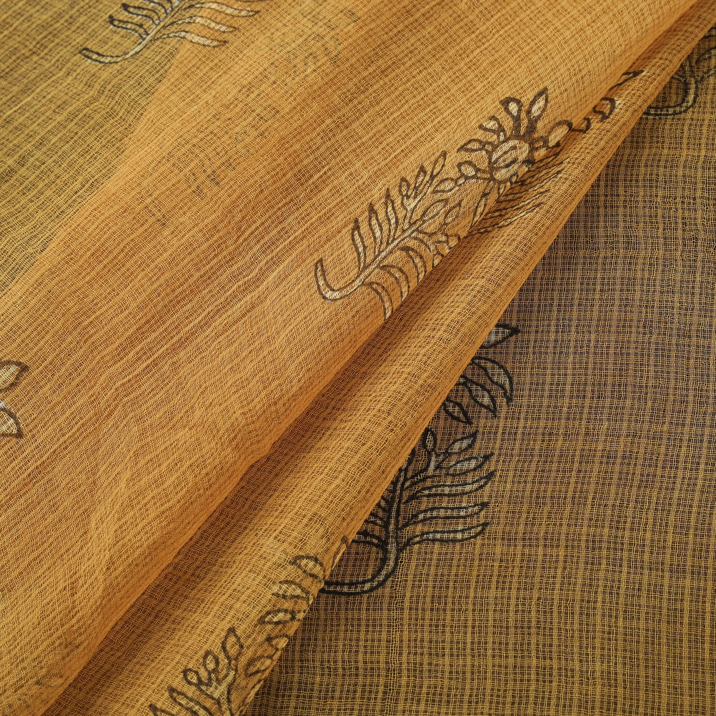 Akola Hand Block Print Kota Doria Cotton Fabric 40