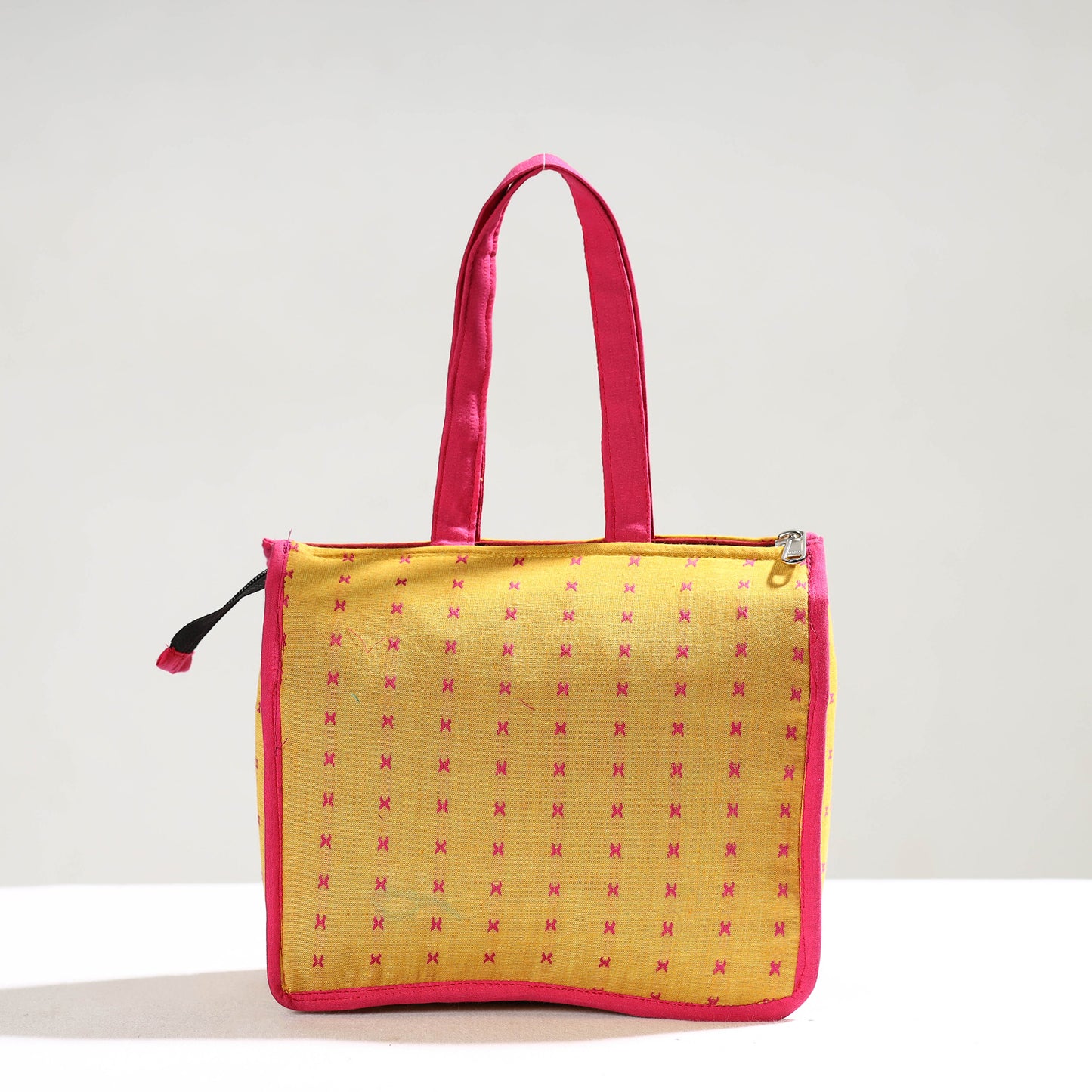 Handcrafted Jacquard Cotton Hand Bag