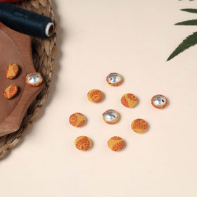  Buttonbaaz Handmade Fabric Button Small 