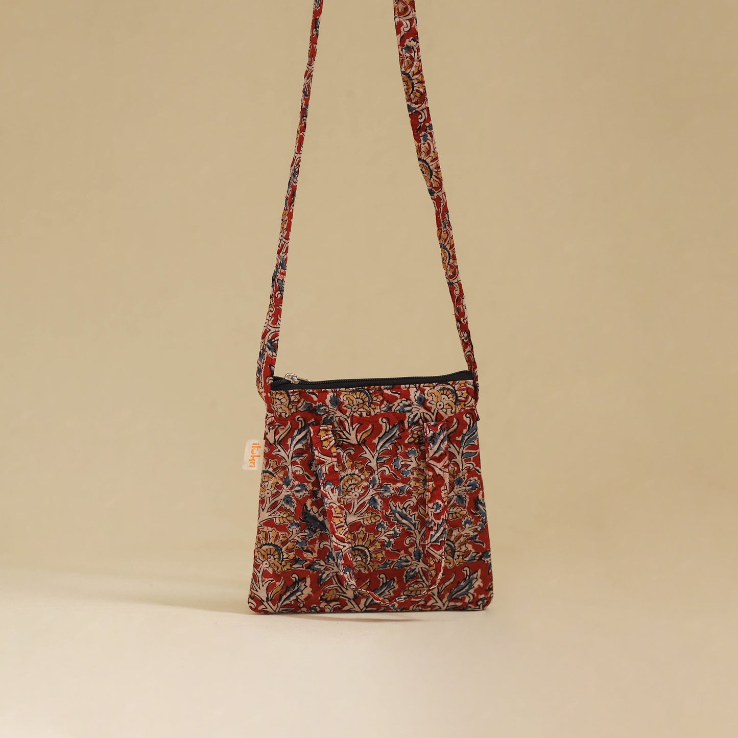 Handcrafted Quilted Sling Bag 27