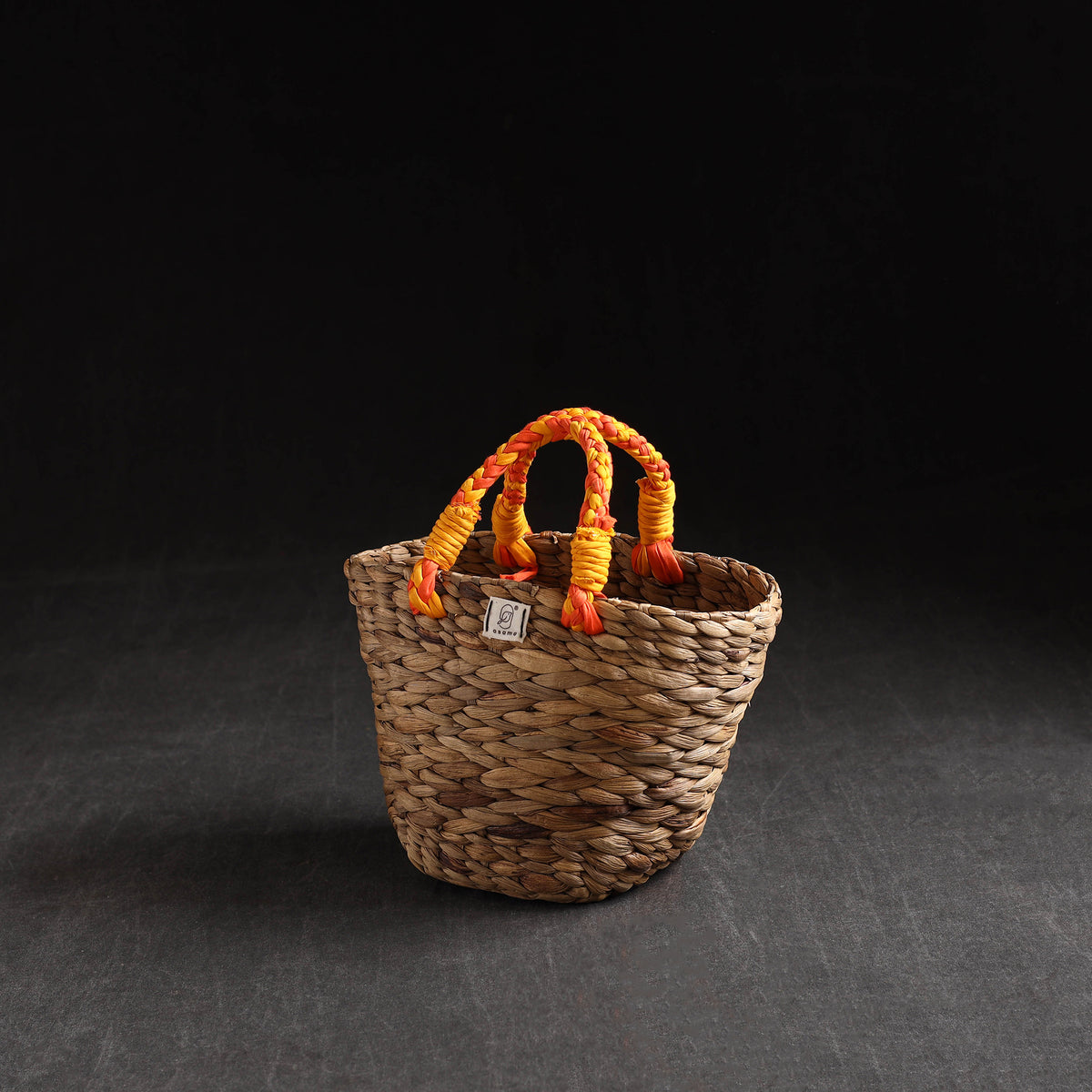 Brown - Handcrafted Organic Water Hyacinth Magnificent Basket