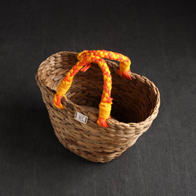 Brown - Handcrafted Organic Water Hyacinth Magnificent Basket