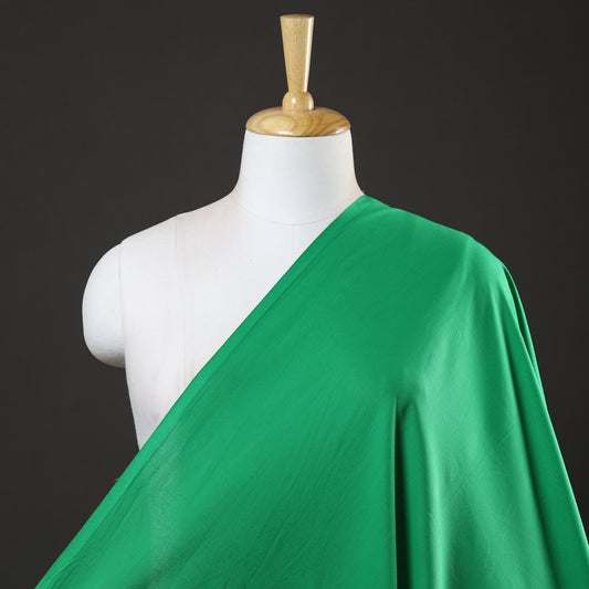 Green - Prewashed Plain Dyed Cotton Fabric 59