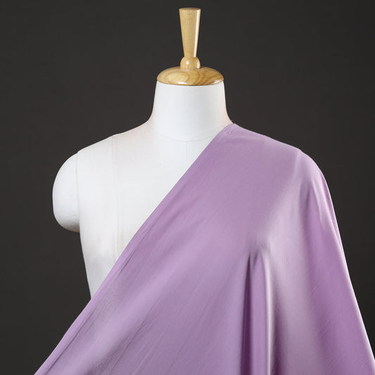 Purple - Prewashed Plain Dyed Cotton Fabric 57