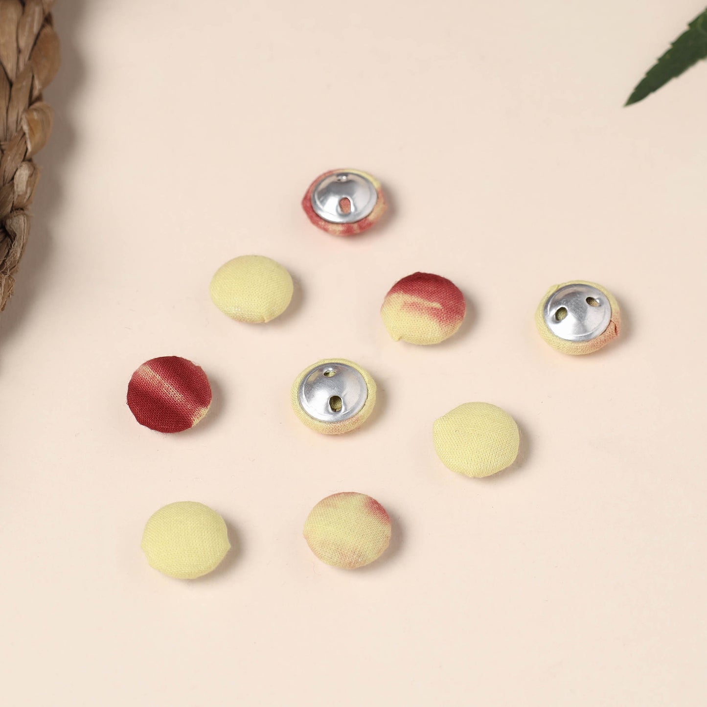  Buttonbaaz Handmade Fabric Button Small 