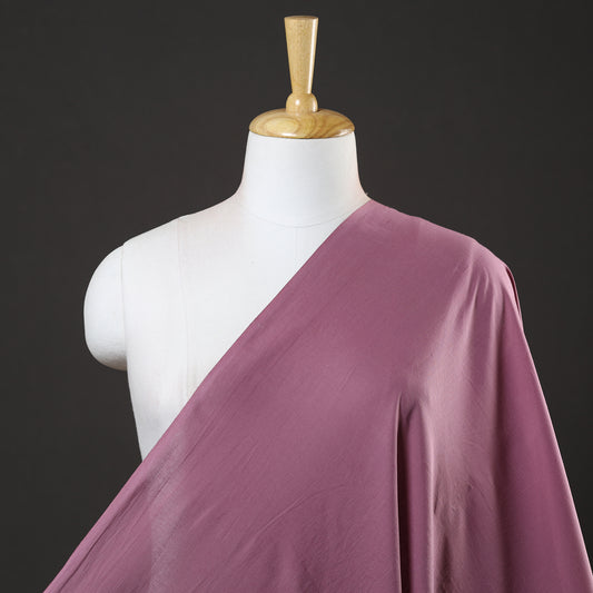 Purple - Prewashed Plain Dyed Cotton Fabric 58