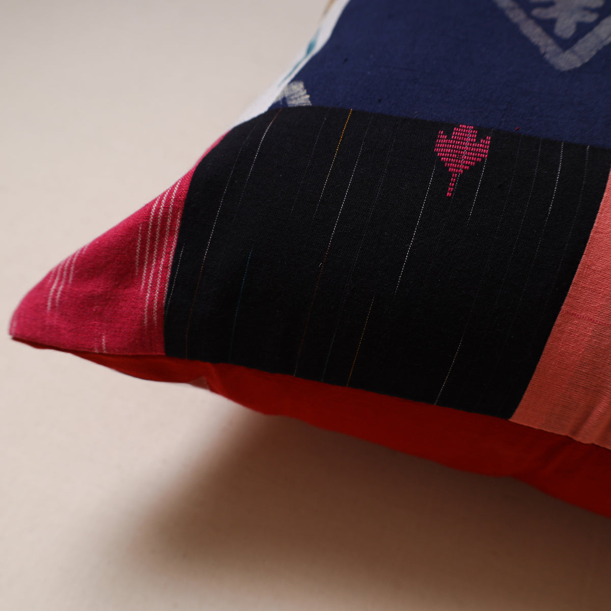 Patchwork Cushion Cover (16 x 16 in) 27