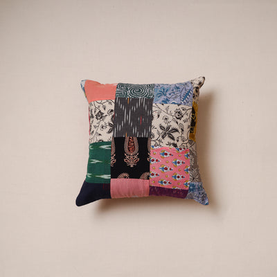 Patchwork Cushion Cover (16 x 16 in) 28
