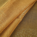 Yellow - Akola Hand Block Print Kota Doria Cotton Fabric 42